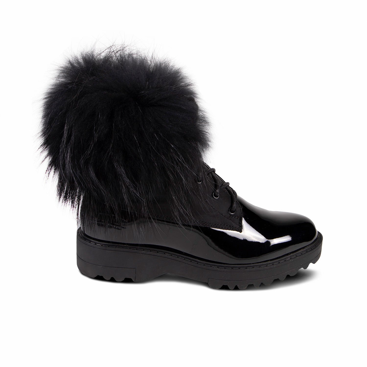 Women's Brooke Boot With Raccoon - Cloud Nine Sheepskin