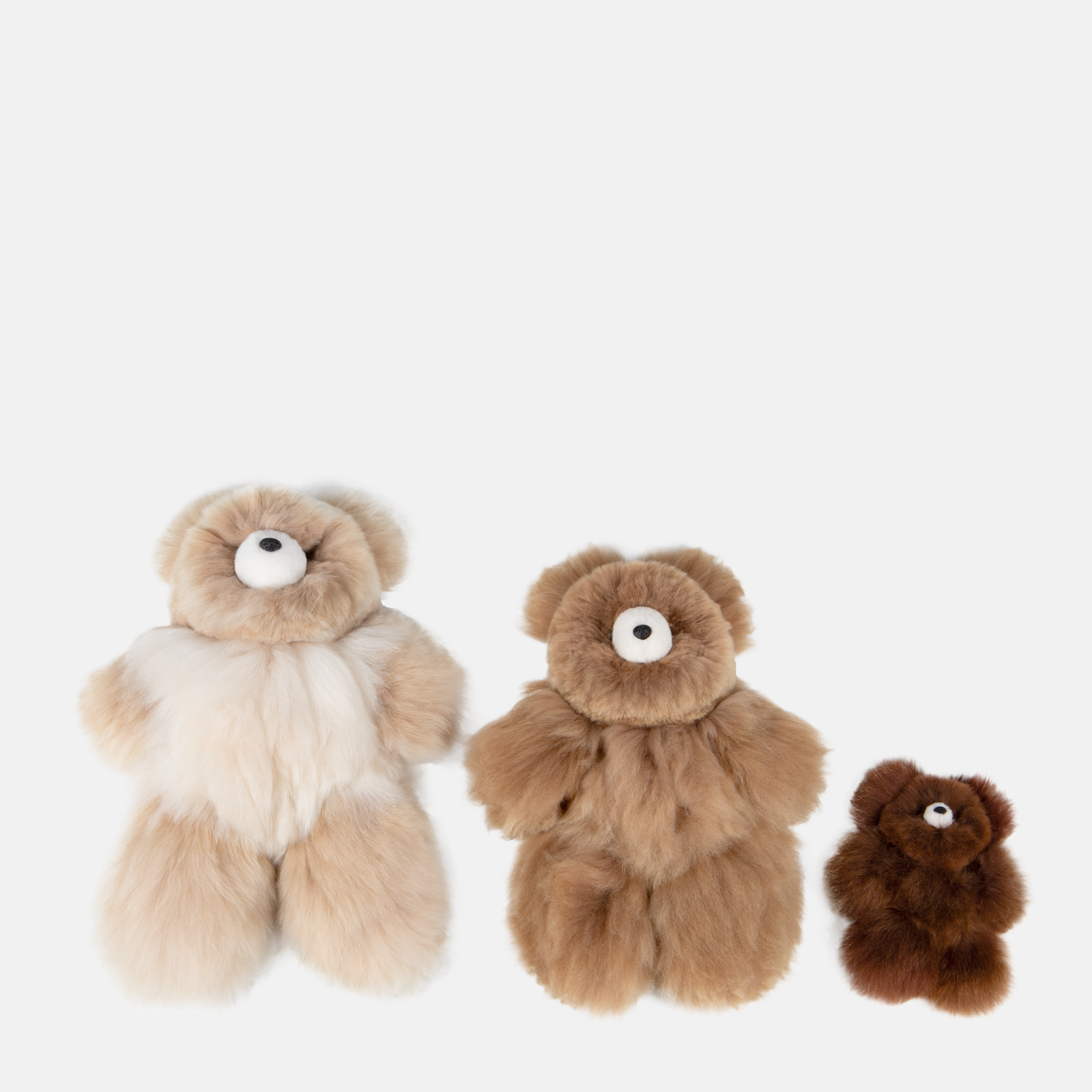 Alpaca Bear - 100% Alpaca - Simply Natural – Cloud Nine Sheepskin Alpaca Bear - 100% Alpaca - Simply Natural – Cloud Nine Sheepskin