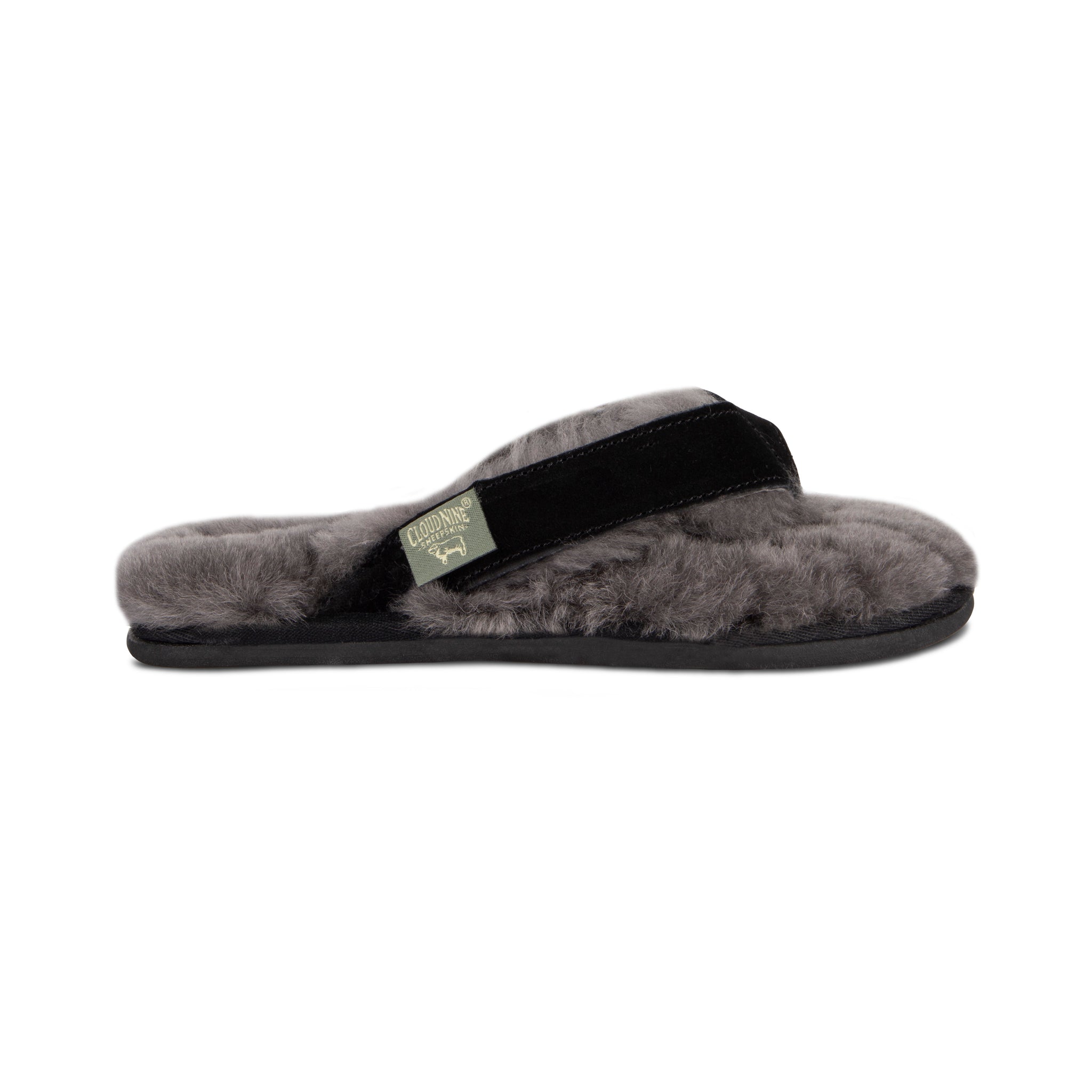 Sheepskin on sale flip flop