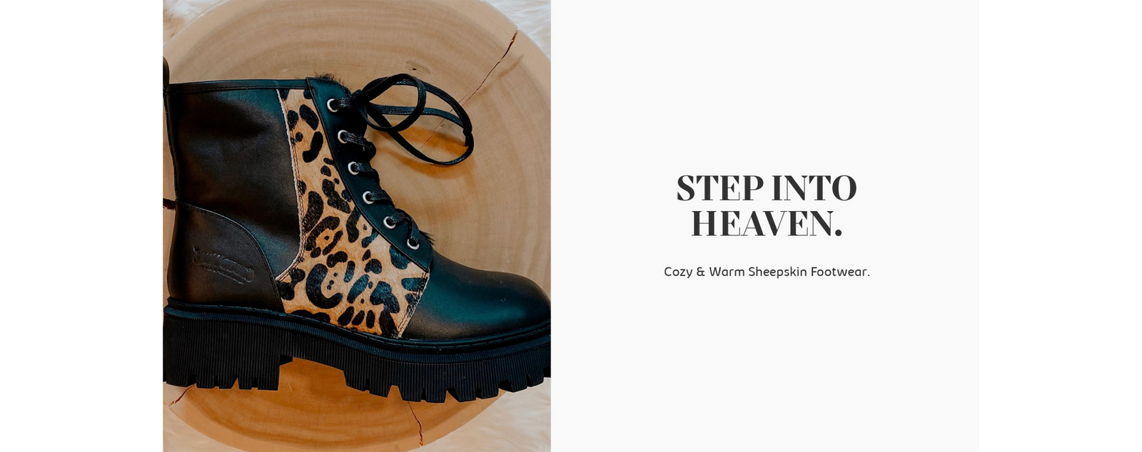 LADIES CHARLOTTE BOOT Cloud Nine Sheepskin