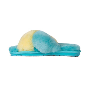 LADIES DUO-TONE EMMA SHEEPSKIN SLIPPER - Cloud Nine Sheepskin