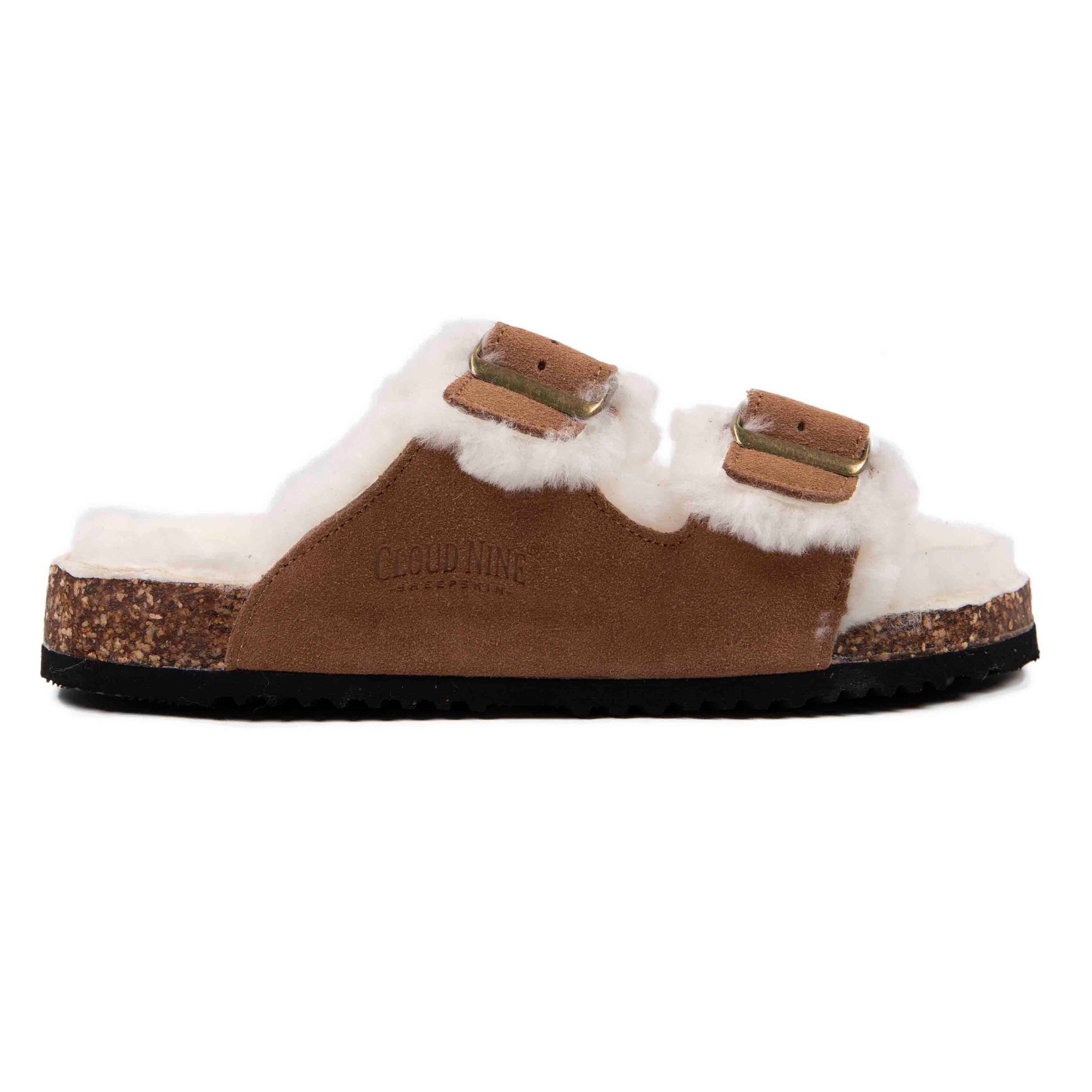 LADIES FELICIA SCUFF - Cloud Nine Sheepskin