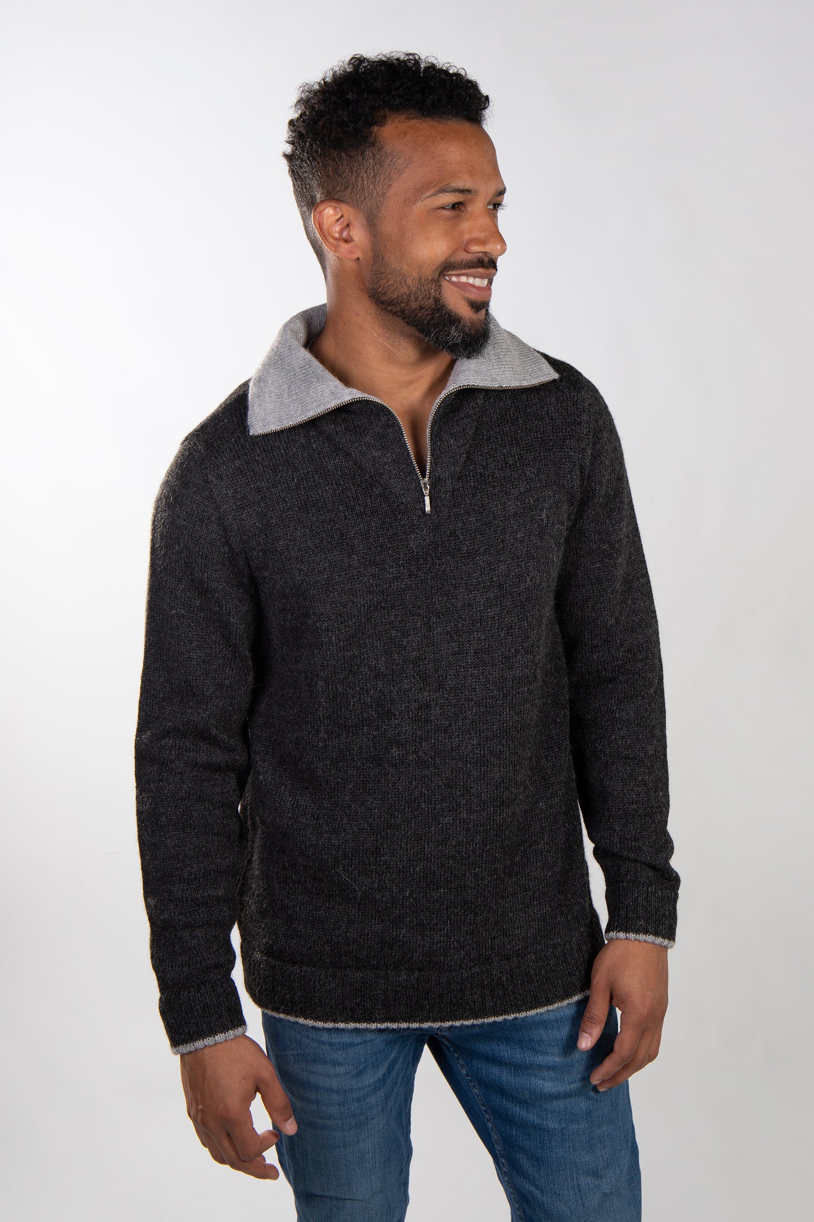 Men's Half Zip Sweater