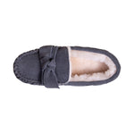 LADIES SCARLET SHEEPSKIN MOC - Cloud Nine Sheepskin