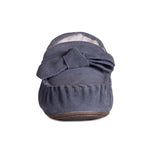 LADIES SCARLET SHEEPSKIN MOC - Cloud Nine Sheepskin