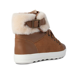 LADIES CHAMP SHEEPSKIN TRIMMED BOOT - Cloud Nine Sheepskin