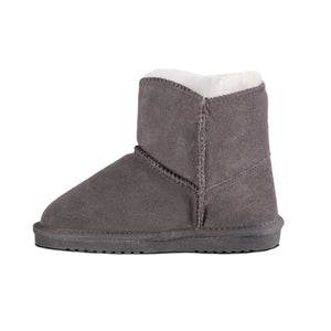 KIDS SHEEPSKIN POM POM BOOT - Cloud Nine Sheepskin