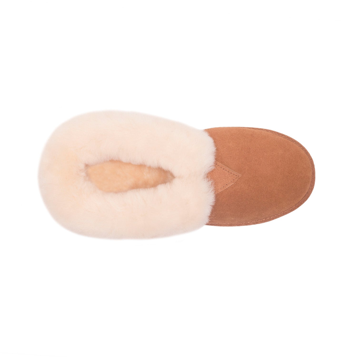 SoftMoc Women's Savanna Bootie Slipper - Suede Faux Fur Lined Comfort Slippers