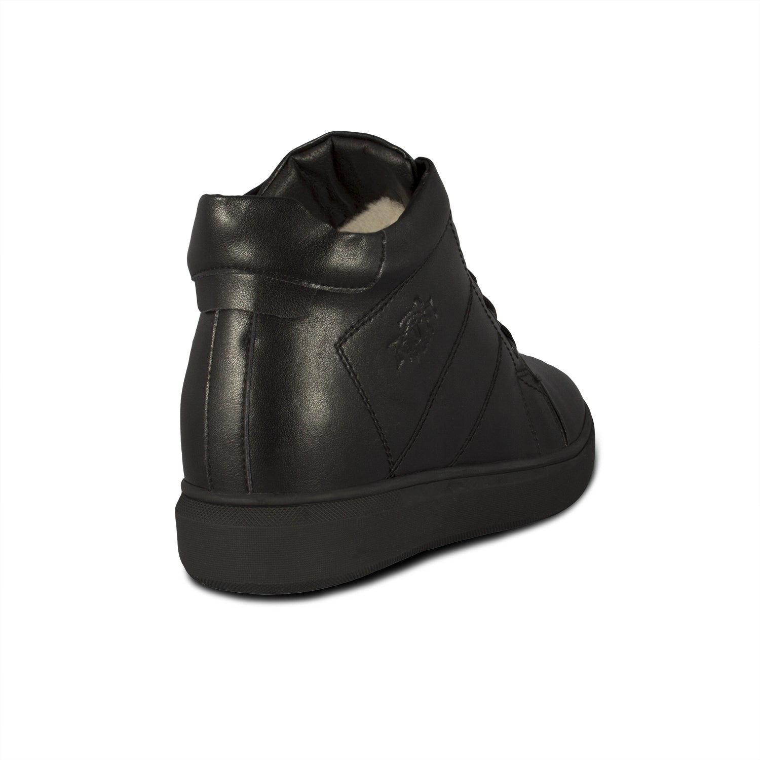 Ladies leather deals hi tops