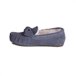 LADIES SCARLET SHEEPSKIN MOC - Cloud Nine Sheepskin