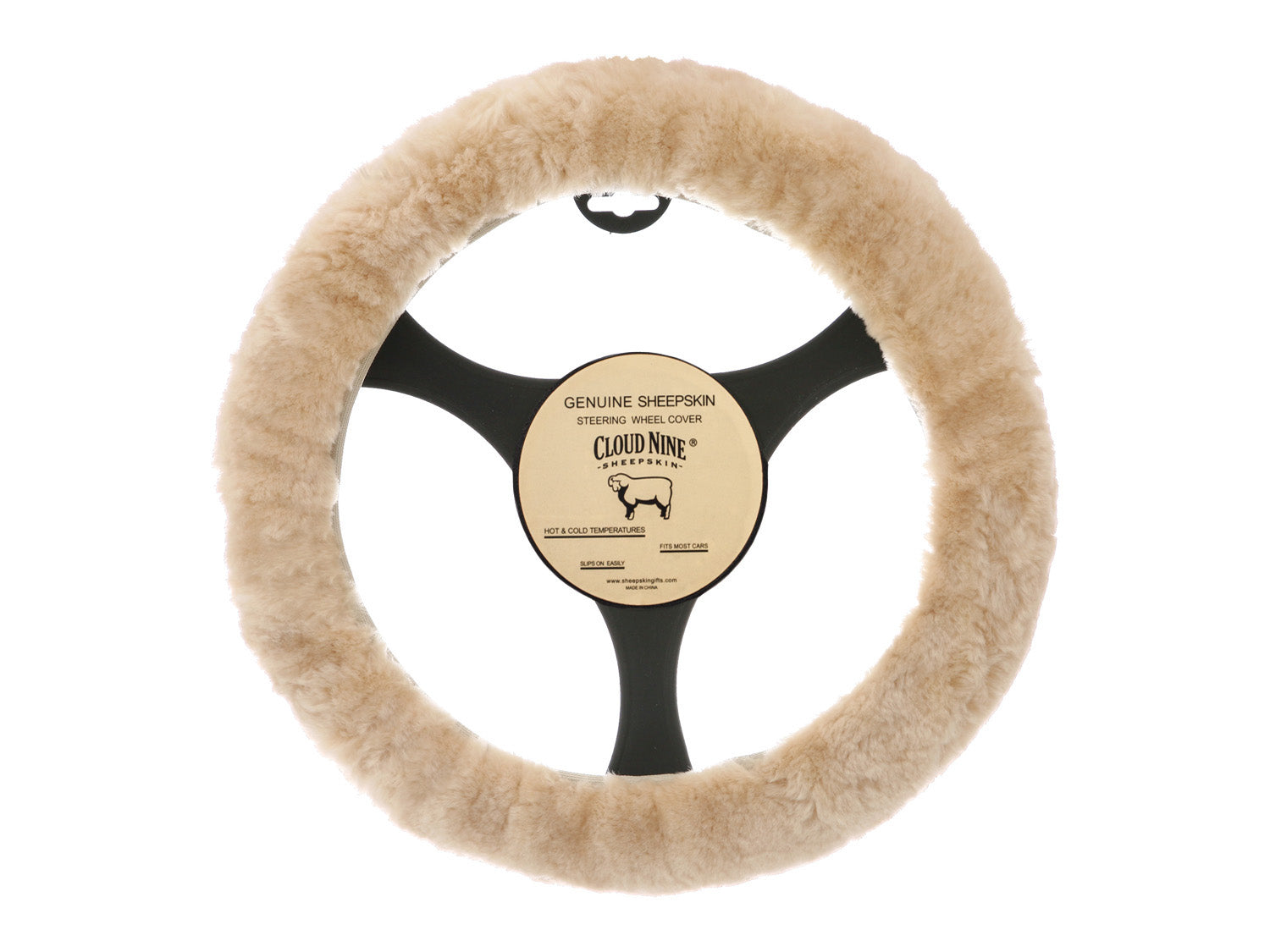 Genuine Sheepskin Steering Wheel Cover Cloud Nine Sheepskin