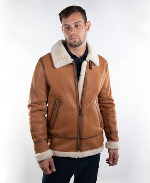 Men - Beige Bomber jacket - Size: XXL - H&M